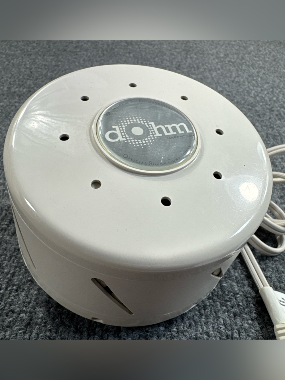 MARPAC Dohm DSN Classic Original White Noise Sound Sleep Machine Wind Therapy